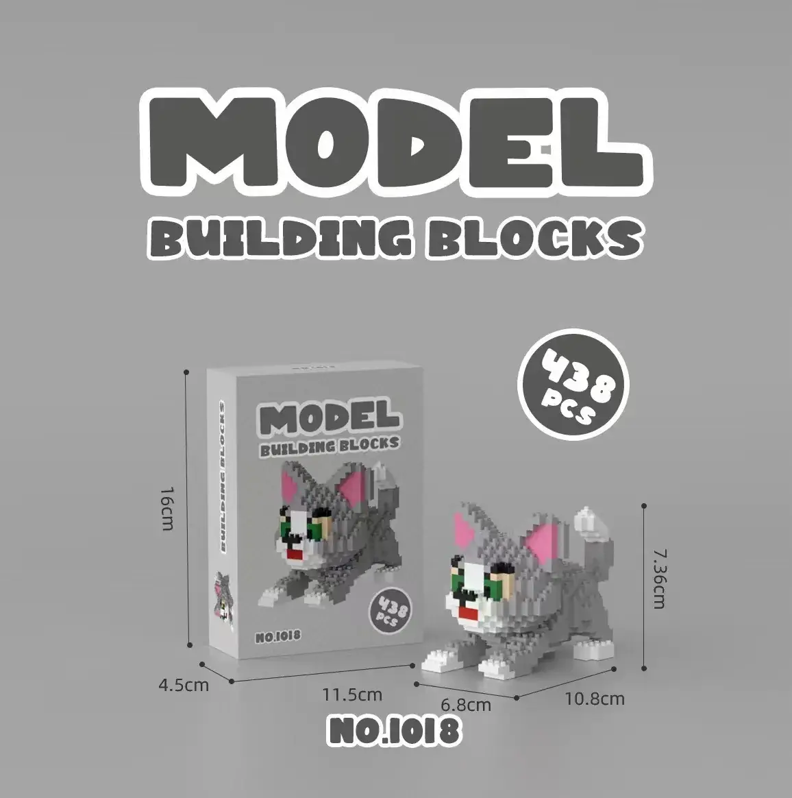 Lego Strawberry Bear Micro Particle Building Blocks Puzzle - Image 56