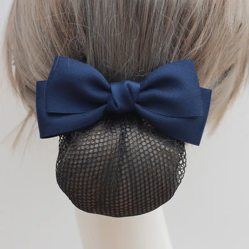Black Bow Hairpin for Women Professional Hairnet - Image 22