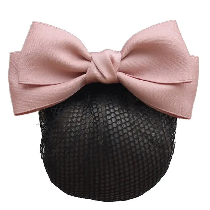 Black Bow Hairpin for Women Professional Hairnet - Image 24