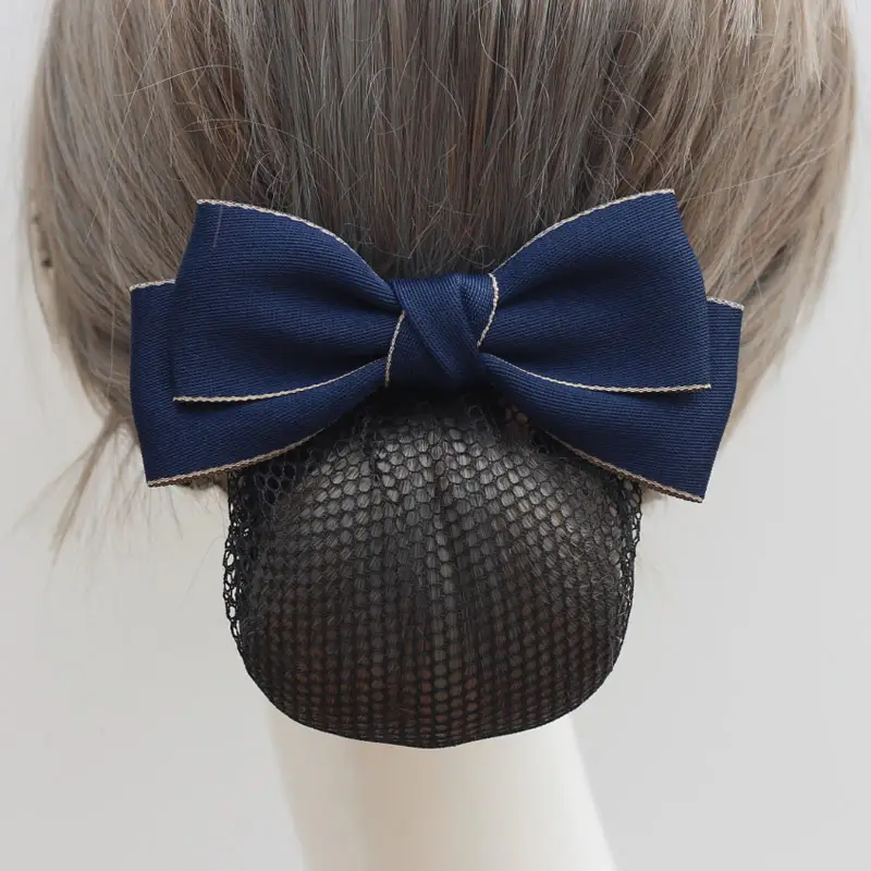 Black Bow Hairpin for Women Professional Hairnet — feature 29