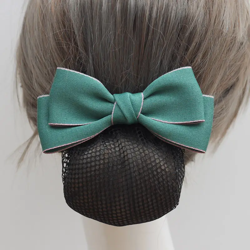 Black Bow Hairpin for Women Professional Hairnet - Image 17