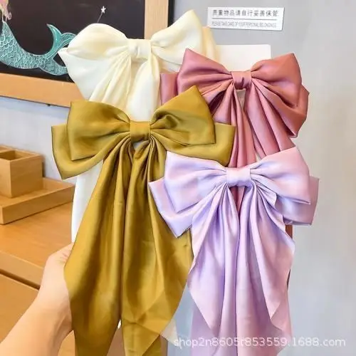 Large Bow Ribbon Hair Decor for Women - Image 19