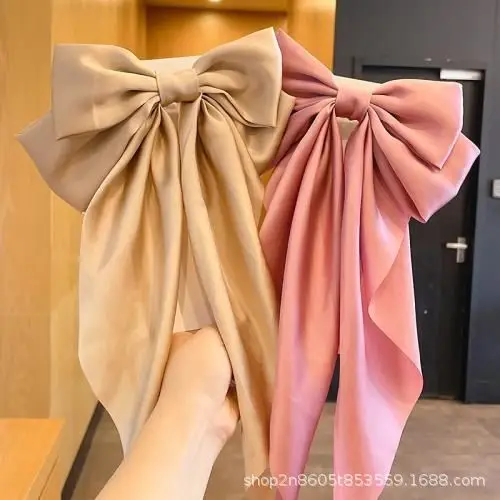 Large Bow Ribbon Hair Decor for Women — feature 10