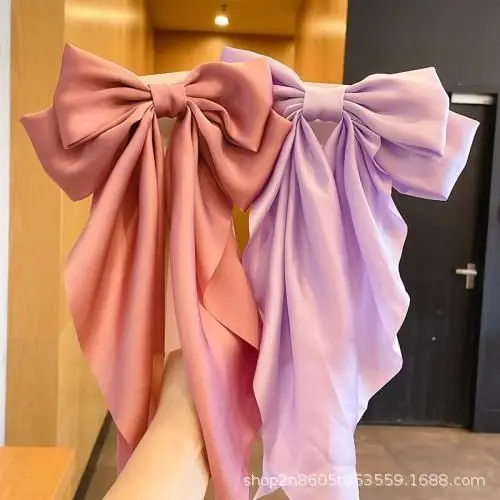 Large Bow Ribbon Hair Decor for Women — feature 11