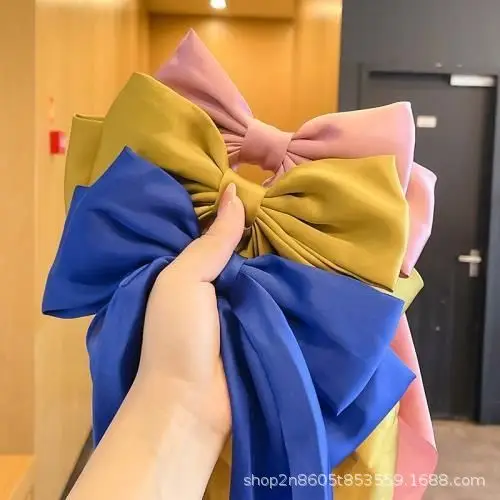 Large Bow Ribbon Hair Decor for Women — feature 12