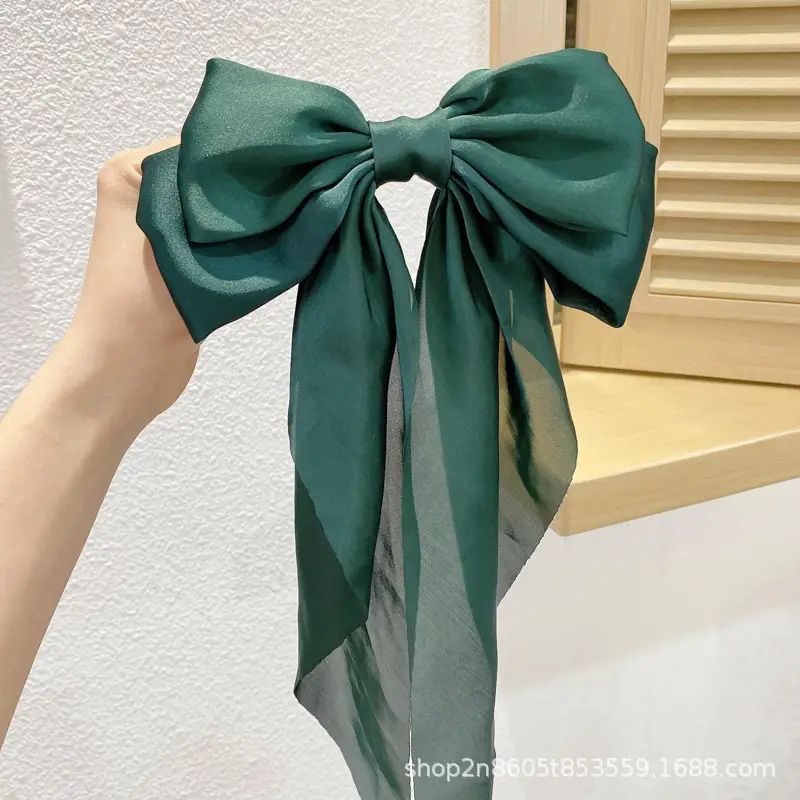 Large Bow Ribbon Hair Decor for Women — feature 8