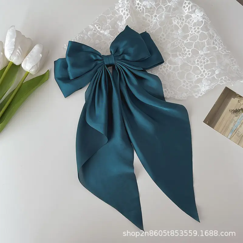 Large Bow Ribbon Hair Decor for Women - Image 5