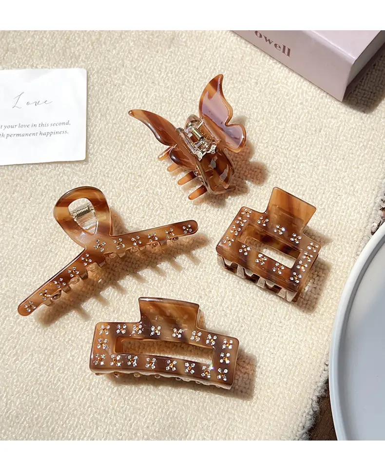 Vintage Diamond Hairpin Clip for Women — feature 10