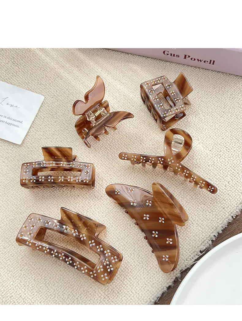 Vintage Diamond Hairpin Clip for Women — feature 6