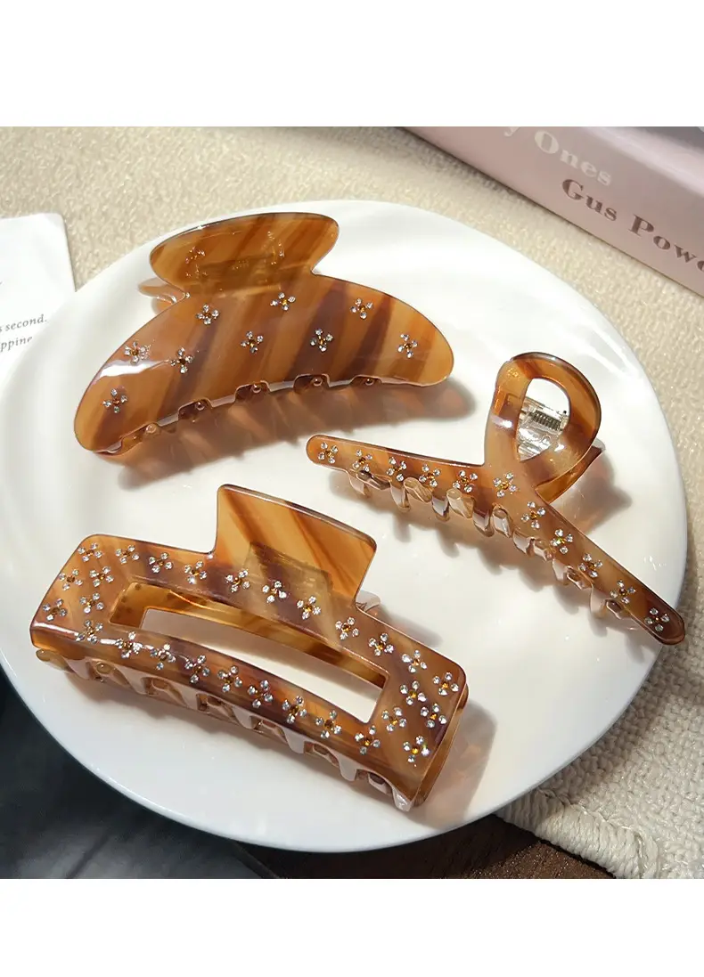 Vintage Diamond Hairpin Clip for Women — feature 7