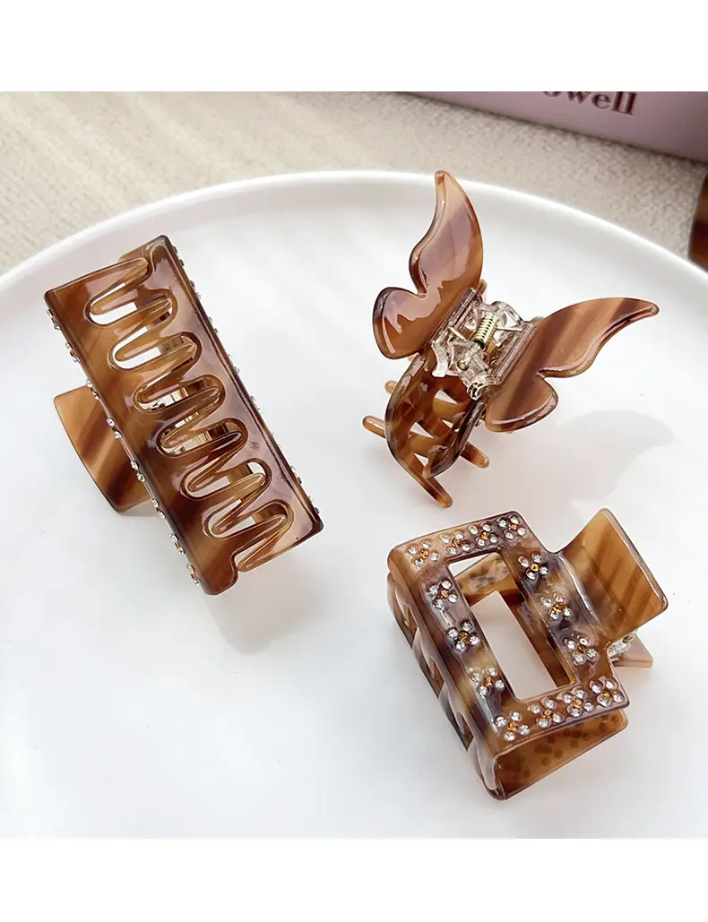 Vintage Diamond Hairpin Clip for Women — feature 9