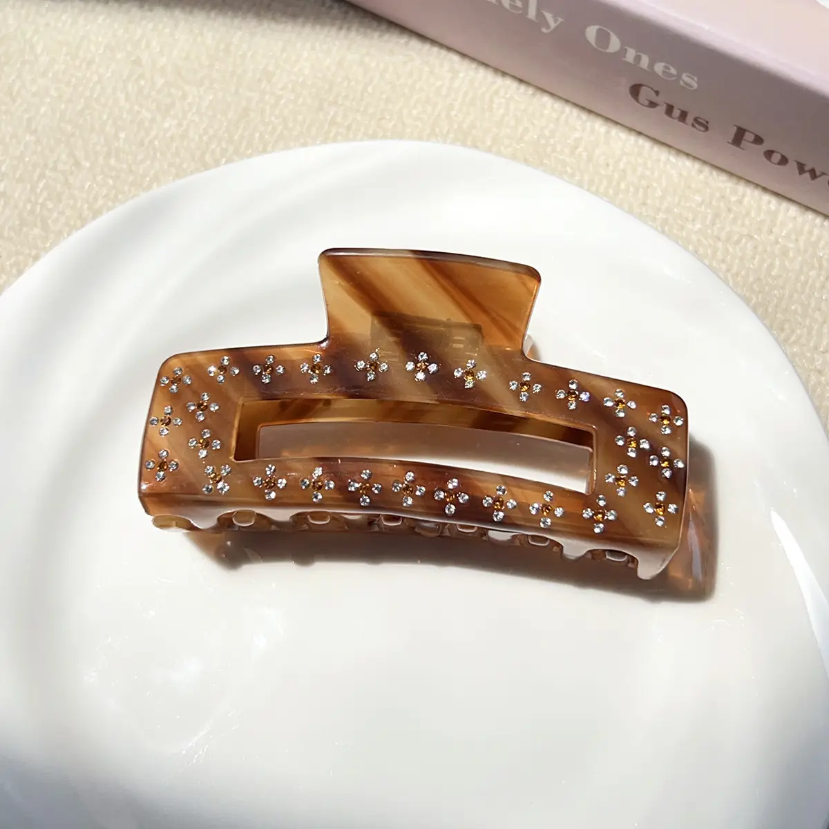 Vintage Diamond Hairpin Clip for Women