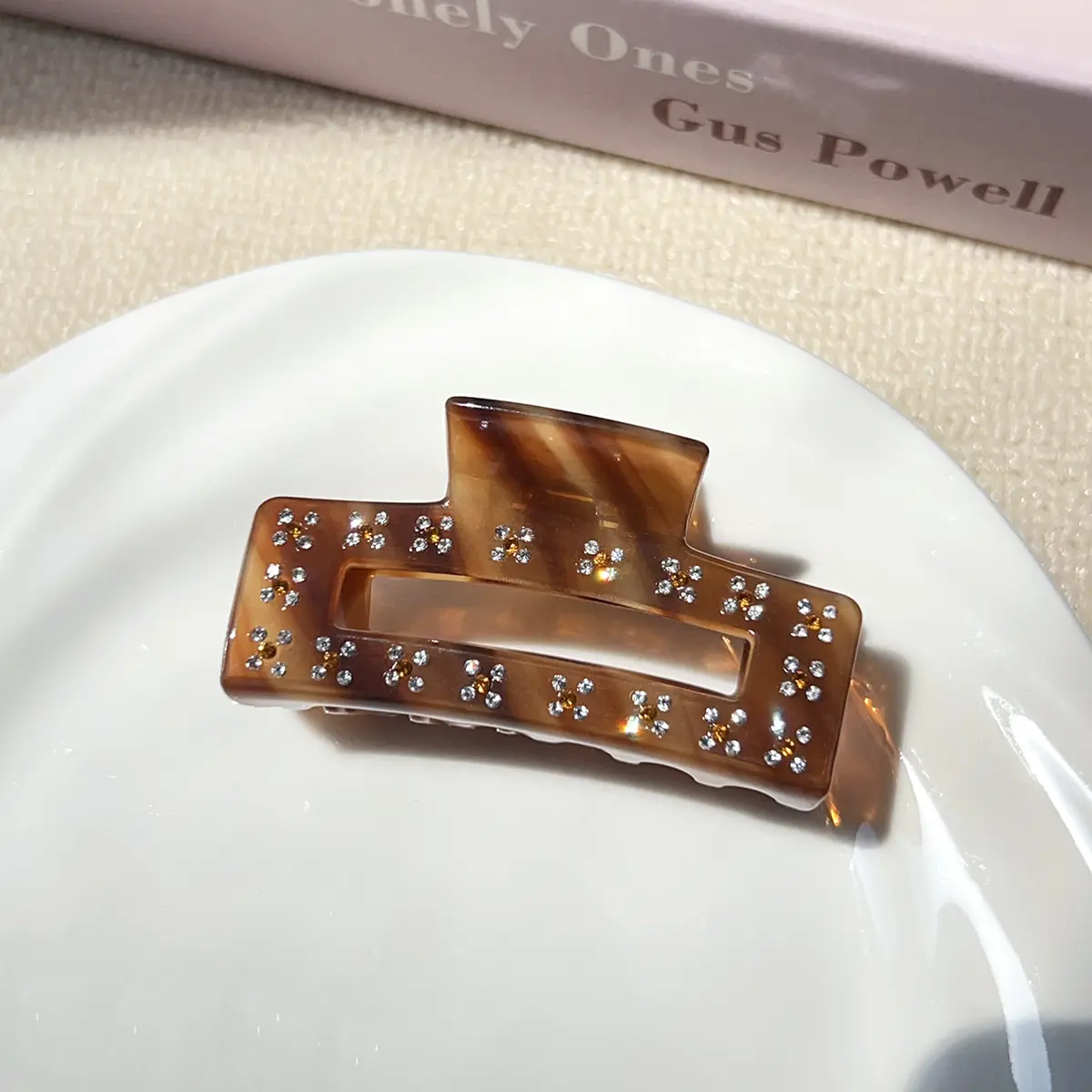 Vintage Diamond Hairpin Clip for Women