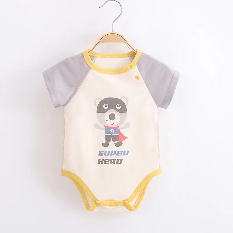 Infant Toddler All-Season Romper Set White Cactus Print - Image 19