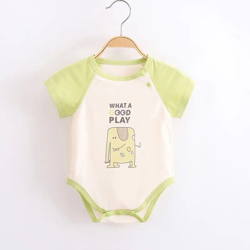 Infant Toddler All-Season Romper Set White Cactus Print - Image 20