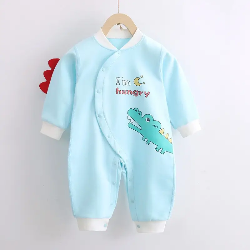 Infant Toddler All-Season Romper Set White Cactus Print - Image 21