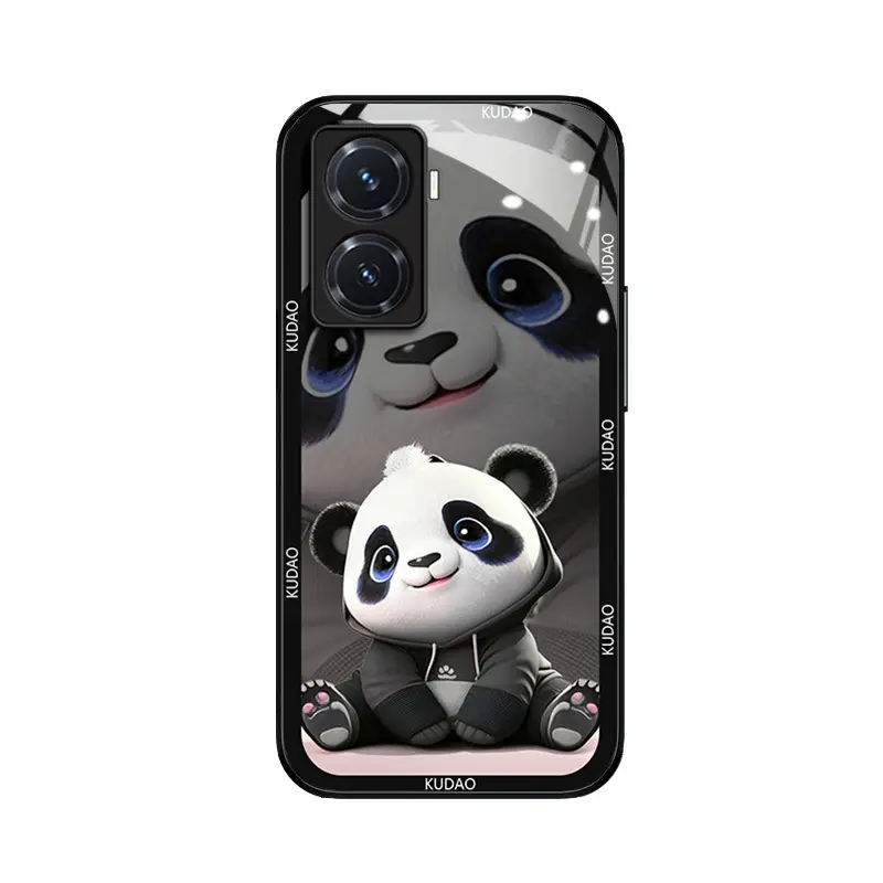 Panda Cartoon Phone Case for y76s All-inclusive Protective Cover - Image 12
