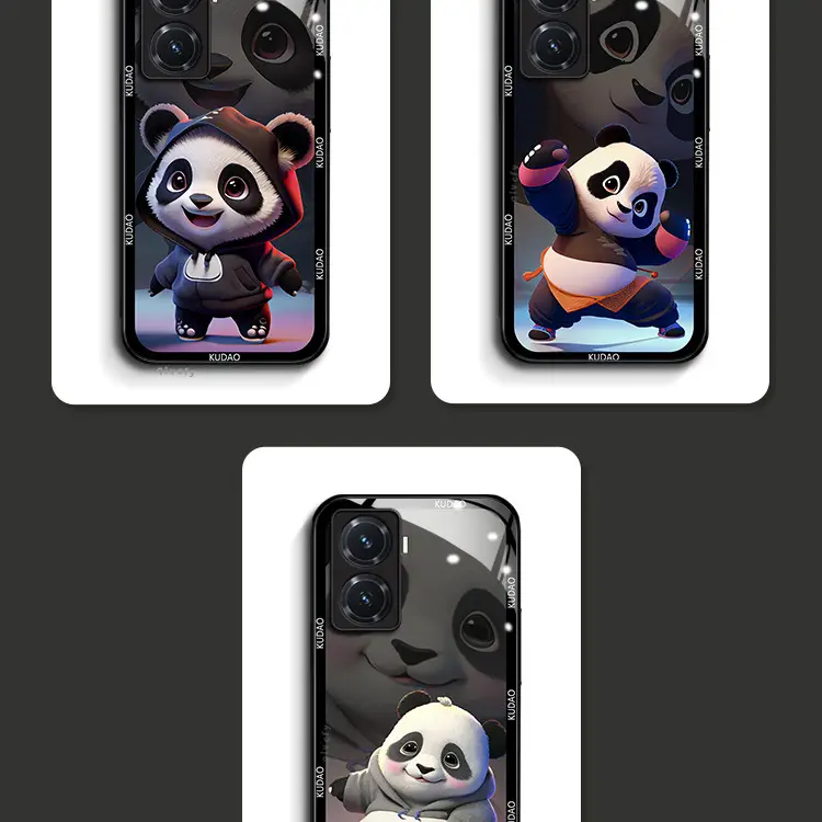 Panda Cartoon Phone Case for y76s All-inclusive Protective Cover — feature 13