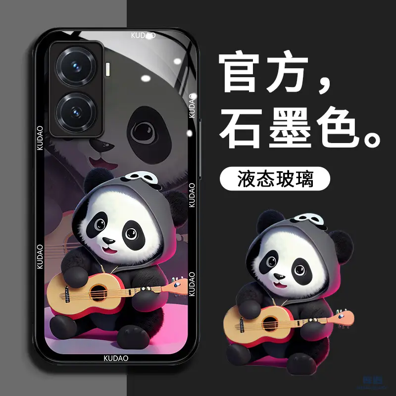 Panda Cartoon Phone Case for y76s All-inclusive Protective Cover - Image 5