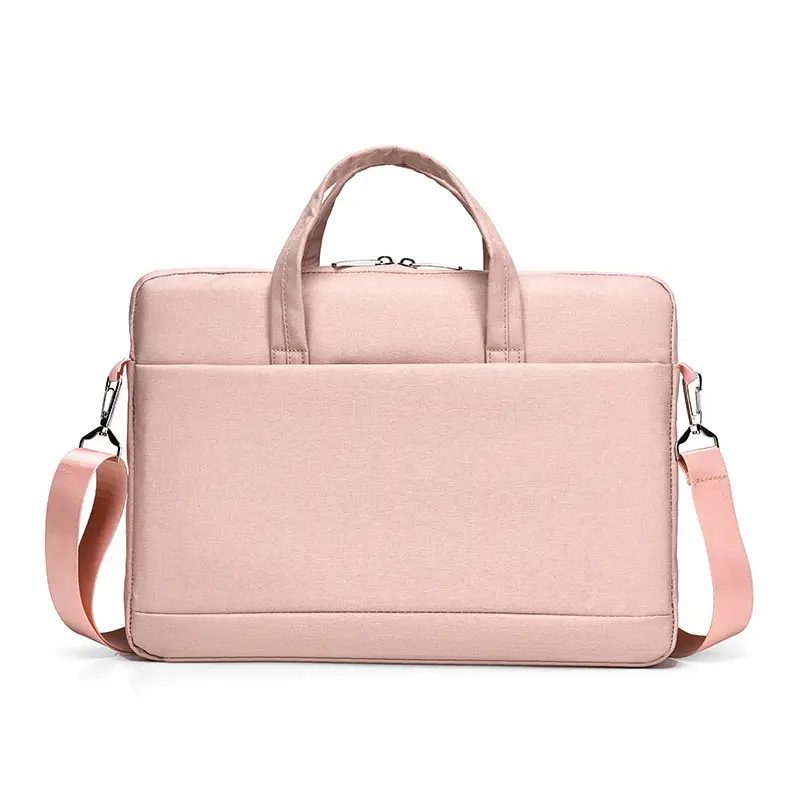 Black Lightweight Business Laptop Shoulder Bag - Image 7