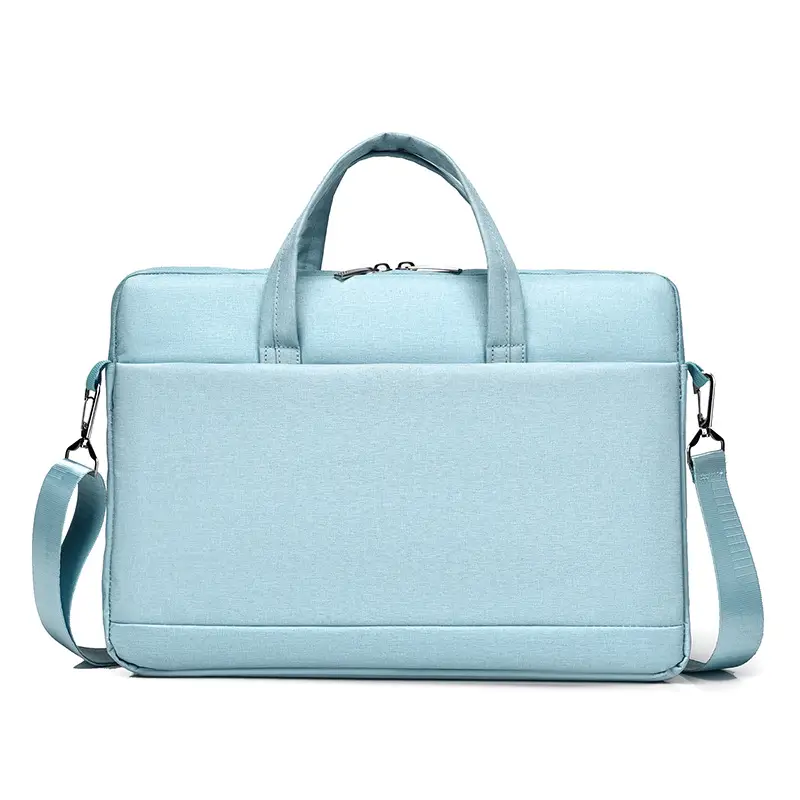 Black Lightweight Business Laptop Shoulder Bag - Image 9