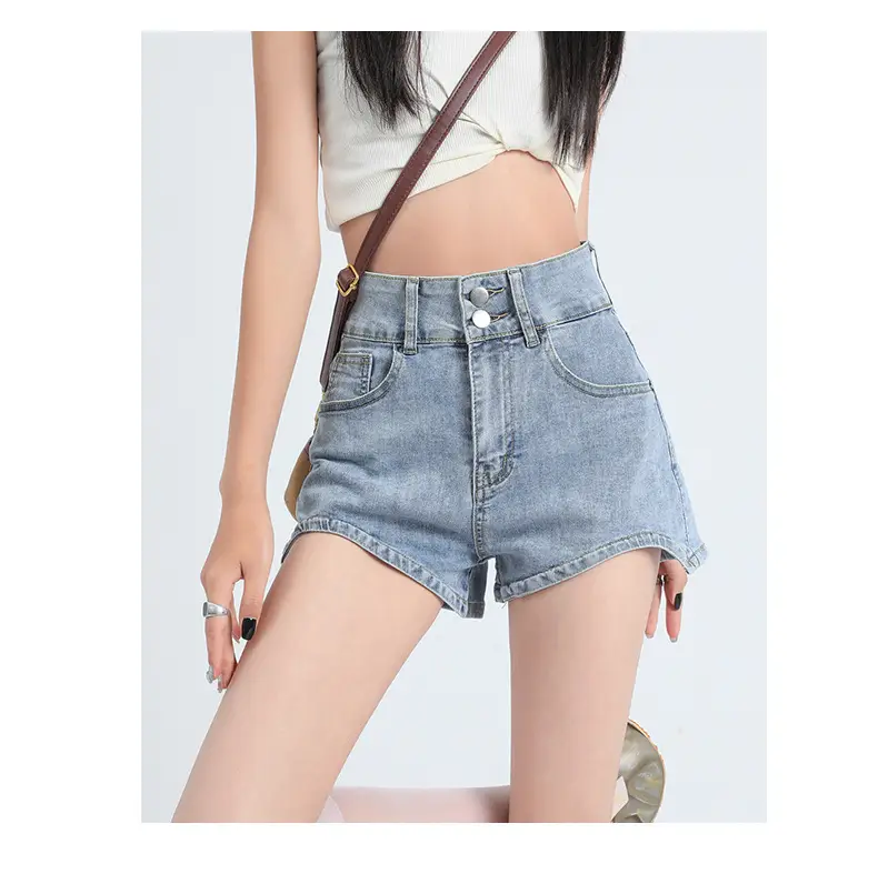 Black High-Waisted Denim Shorts Women Summer 2025 — feature 14