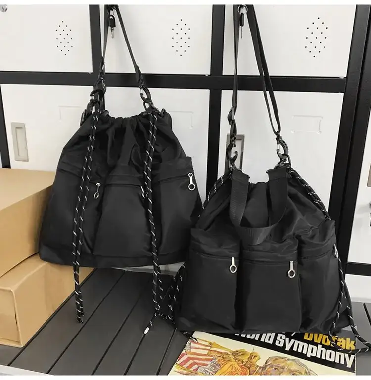 Black Crossbody & Shoulder Bag Set for Men Women - Image 5