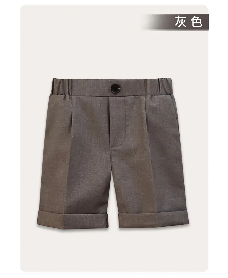 Children Striped Shorts Summer Suit Pants Small Middle School — feature 12