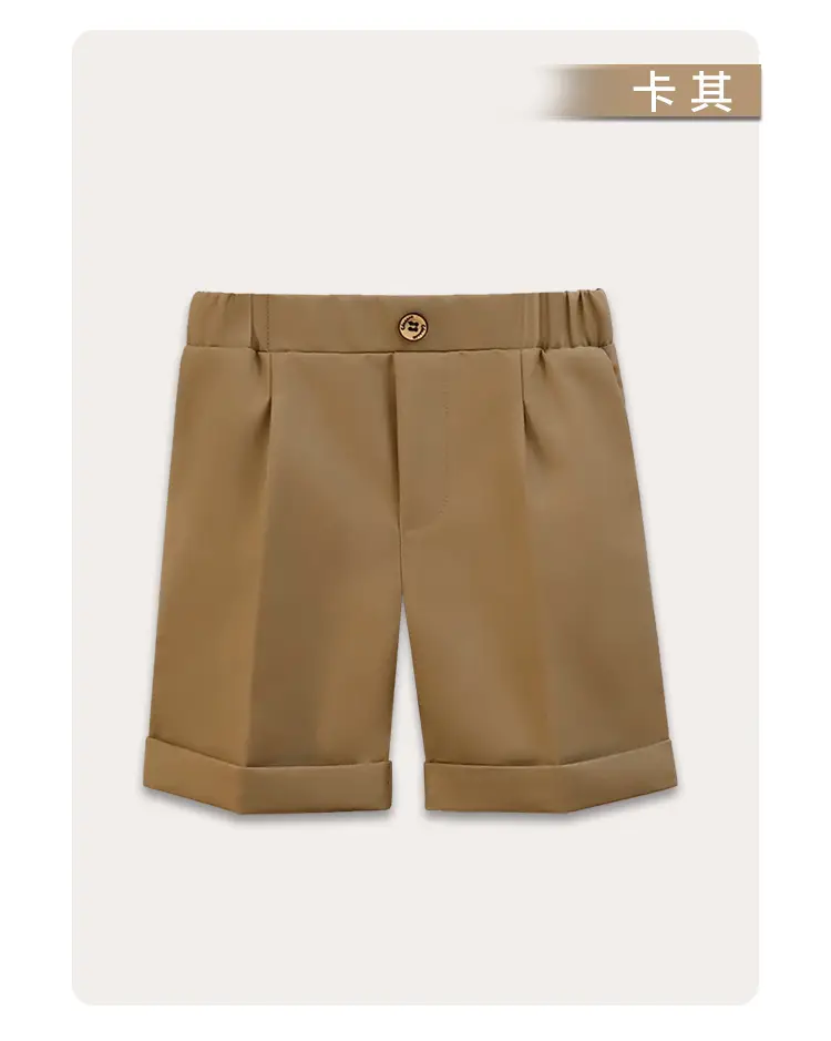 Children Striped Shorts Summer Suit Pants Small Middle School — feature 14