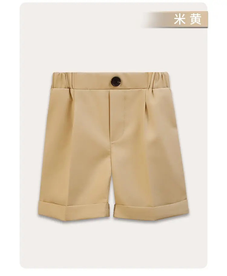 Children Striped Shorts Summer Suit Pants Small Middle School — feature 16