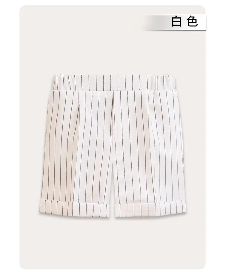 Children Striped Shorts Summer Suit Pants Small Middle School — feature 20