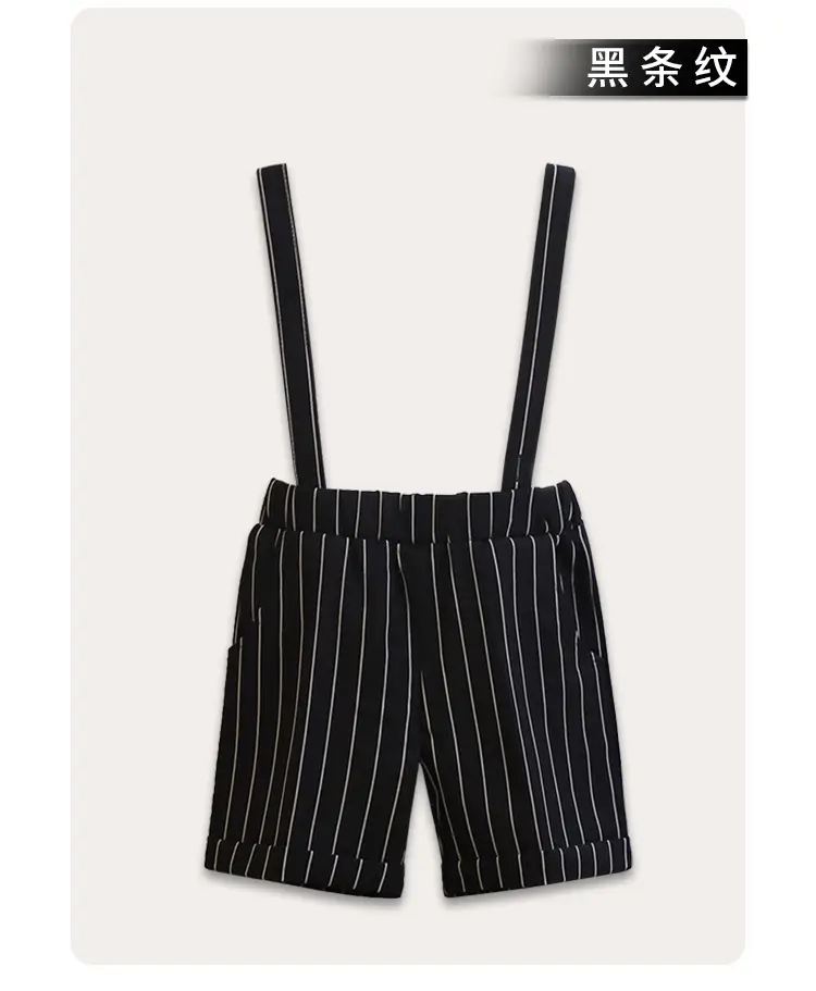 Children Striped Shorts Summer Suit Pants Small Middle School — feature 24