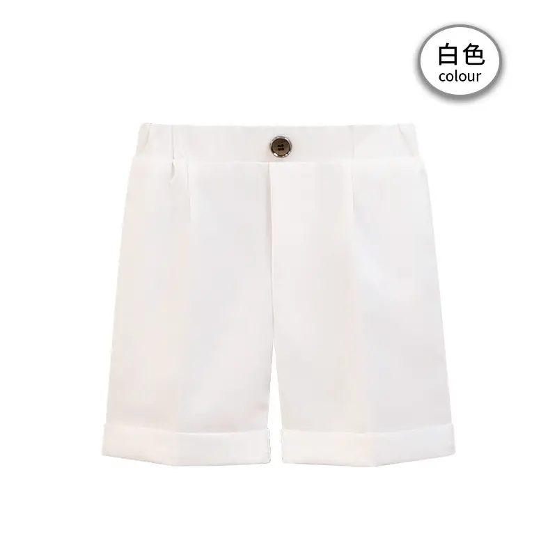 Children Striped Shorts Summer Suit Pants Small Middle School - Image 2