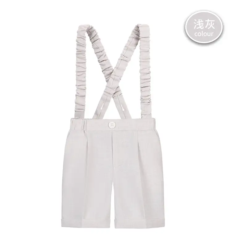Children Striped Shorts Summer Suit Pants Small Middle School - Image 20