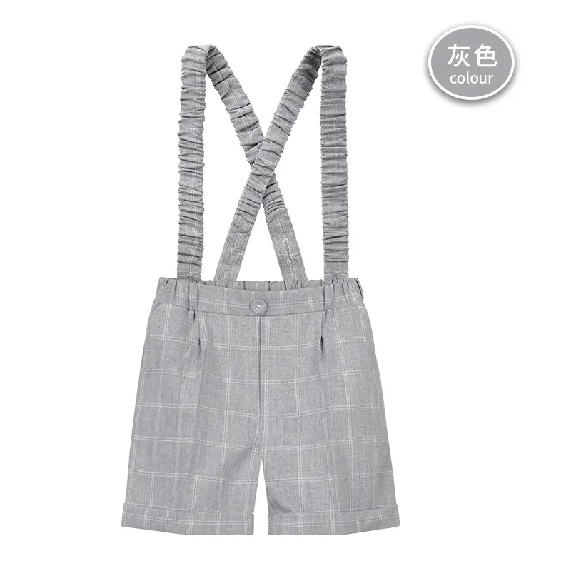 Children Striped Shorts Summer Suit Pants Small Middle School - Image 21