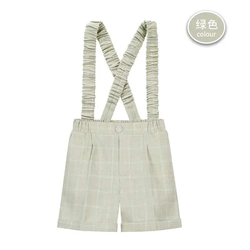 Children Striped Shorts Summer Suit Pants Small Middle School - Image 22