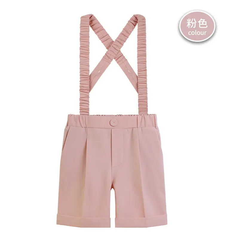 Children Striped Shorts Summer Suit Pants Small Middle School - Image 25