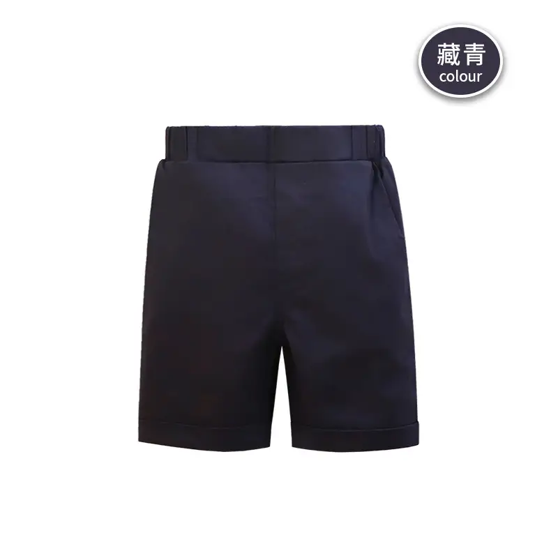 Children Striped Shorts Summer Suit Pants Small Middle School - Image 26