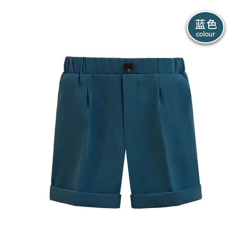 Children Striped Shorts Summer Suit Pants Small Middle School - Image 6