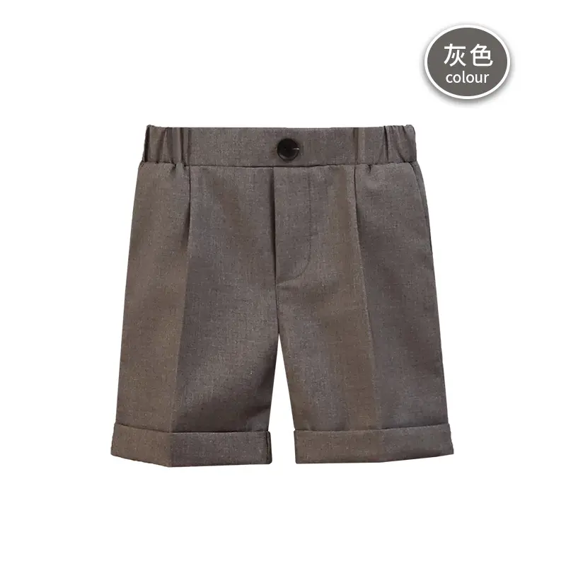 Children Striped Shorts Summer Suit Pants Small Middle School - Image 7