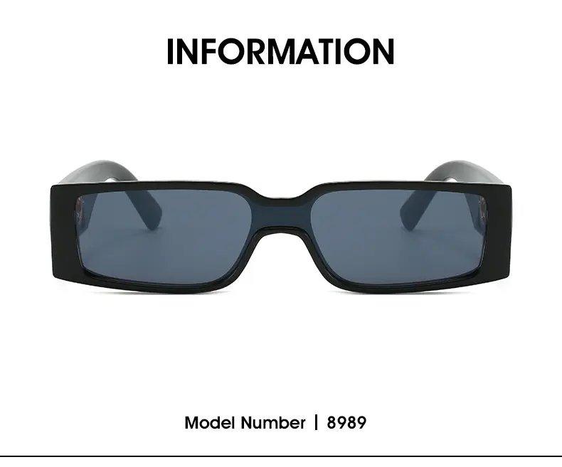 Orange Square Frame Sunglasses with Gold Accents — feature 2