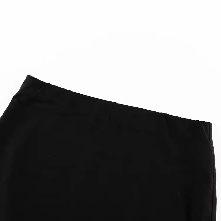 Black Slim Fit Hip Skirt for Women 2024 — feature 7