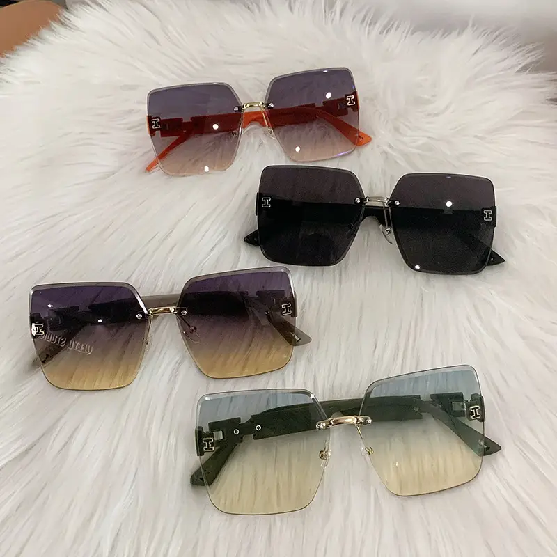 Women's Anti-Ultraviolet Sunglasses Black - Image 6