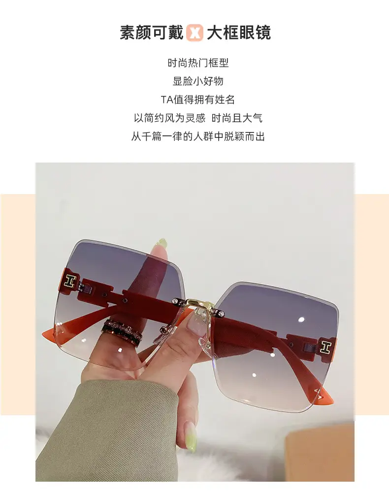 Women's Anti-Ultraviolet Sunglasses Black — feature 4