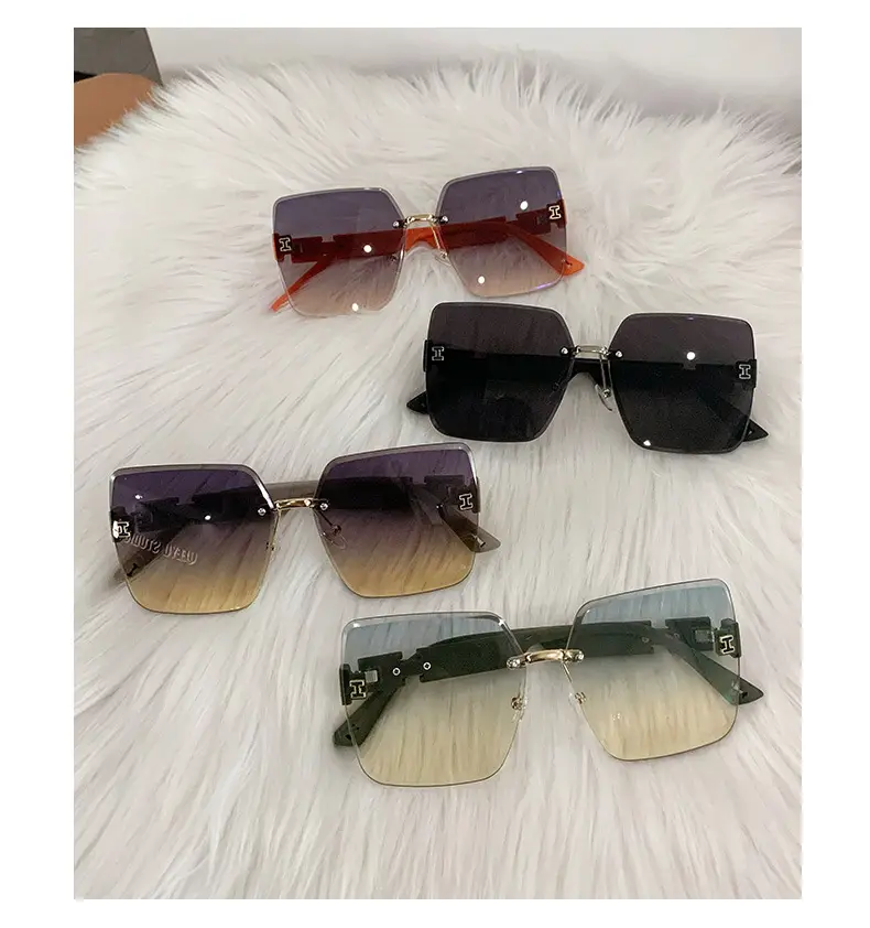 Women's Anti-Ultraviolet Sunglasses Black — feature 8