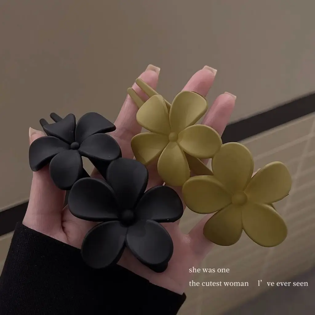 Frosted Flower Clip for Girls Hairpin — feature 10