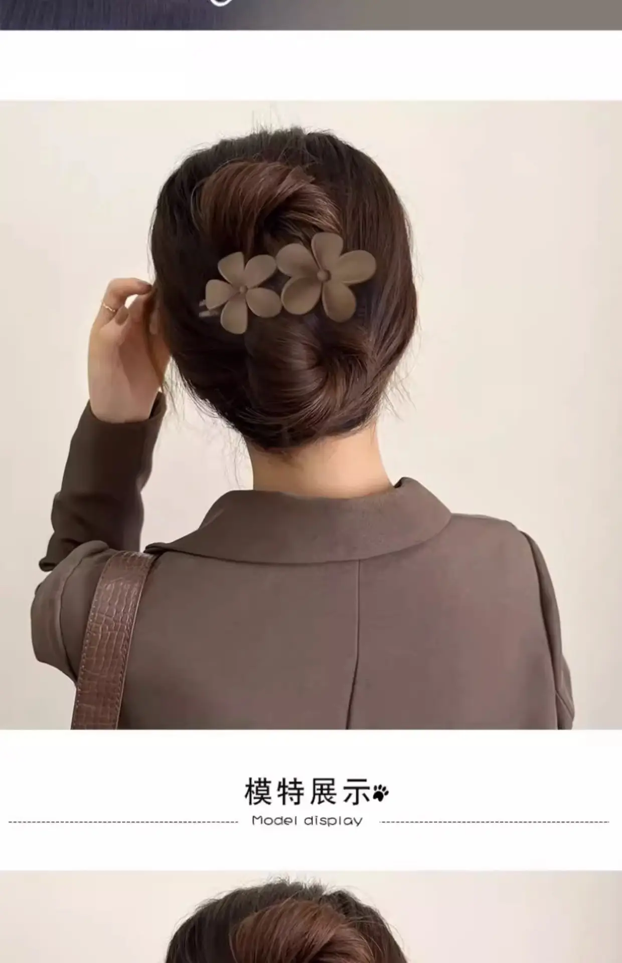 Frosted Flower Clip for Girls Hairpin — feature 5