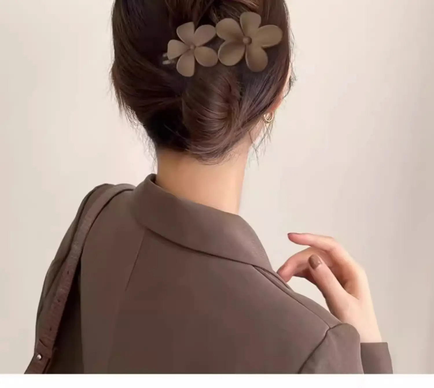 Frosted Flower Clip for Girls Hairpin — feature 6