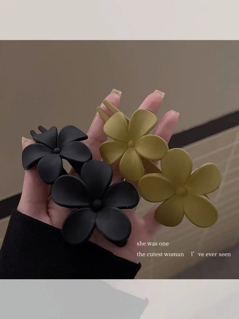 Frosted Flower Clip for Girls Hairpin — feature 9