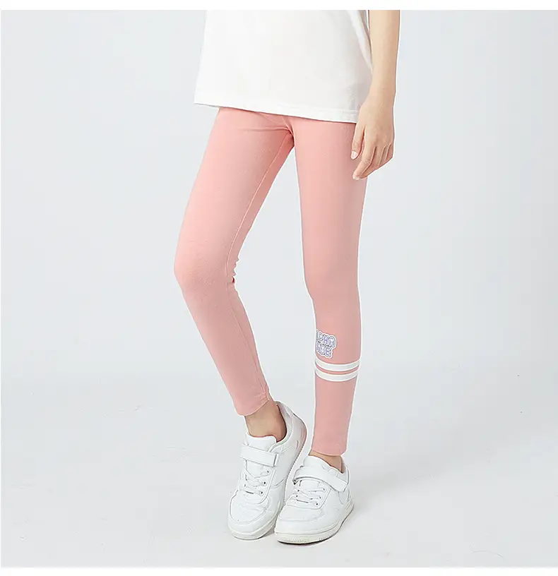 Spring Korean version of children's clothing new girls' leggings large children's elastic breathable thin children's mosquito pants wholesale — feature 37